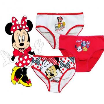 Chiloti fete Disney Minnie Mouse 2 - set 3 buc